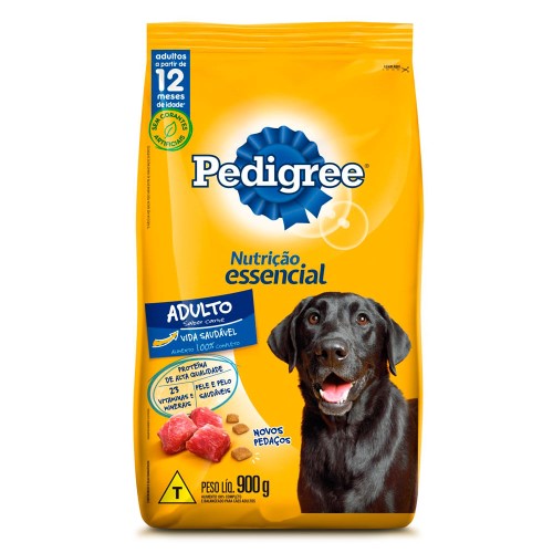 Ração Para Cães Pedigree Nutrição Essencial 900g