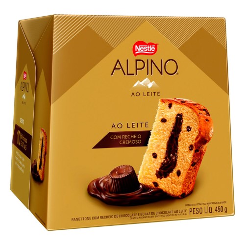 Panettone Nestlé Alpino Chocolate 450g