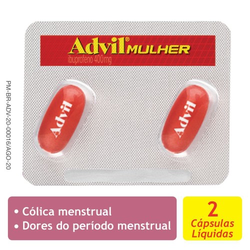 Advil Mulher 2 Cápsulas