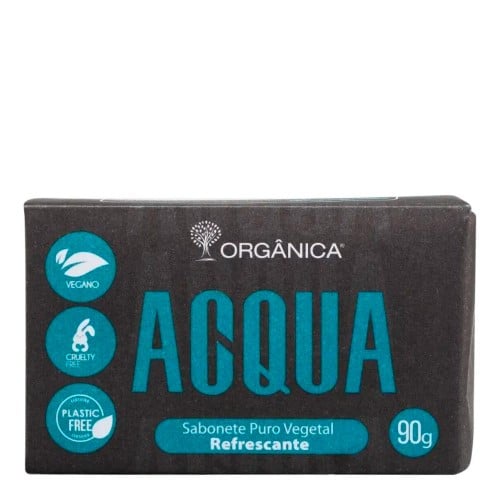 Sabonete em Barra Orgânica Puro Vegetal Acqua For Men 90g