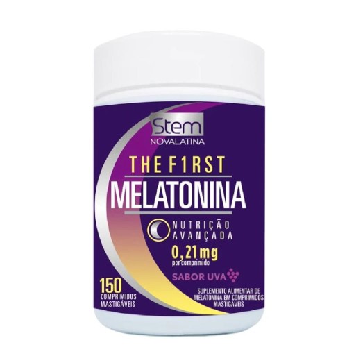 Suplemento Alimentar Melatonina 0,21mg Stem 150 Comprimidos