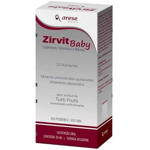 Zirvit Baby suspensão com 30ml