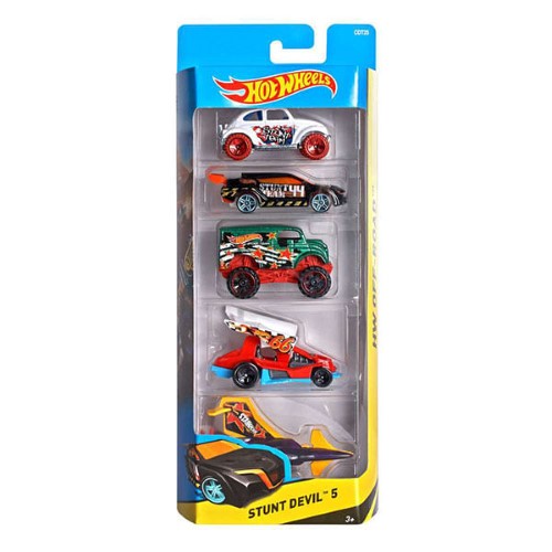 Brinquedo Carro Hot Wheels Sortidos com 5 unidades