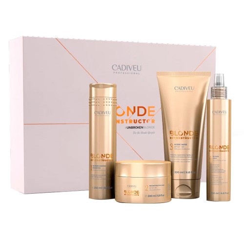 Cadiveu Blonde Reconstructor Kit - Lavagem Home Care