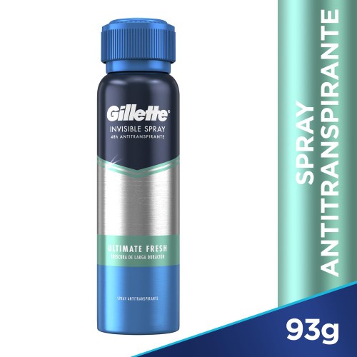 Desodorante Spray Antitranspirante Gillette Ultimate Fresh 93g