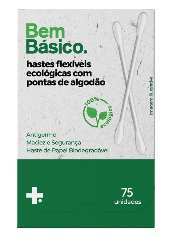 Haste Flexivel Eco Bem Basico 75 Unid