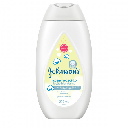 Loção Hidratante Johnsons Baby Recém-Nascido 200ml