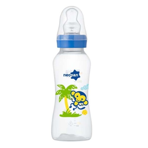 Mamadeira Neopan Criativa Ortodôntica Tamanho 2 Desenhos Sortidos Azul 250ml