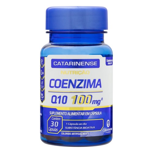 Coenzima Q10 100mg Catarinense com 30 cápsulas