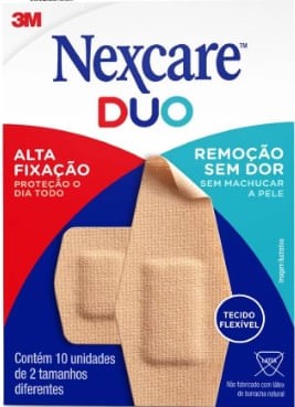 Curativo Nexcare Duo Variados 10 unidades