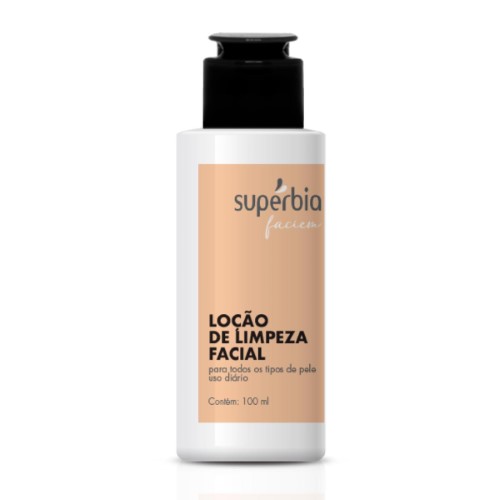 Loção de Limpeza Facial Supérbia com 100ml