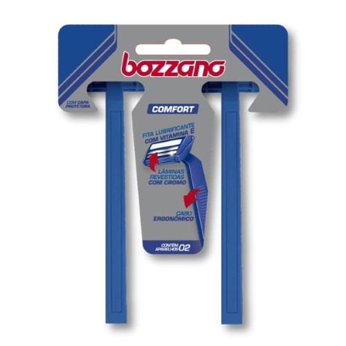 Aparelho Barba Bozzano Comfort 2 Laminas 2UN