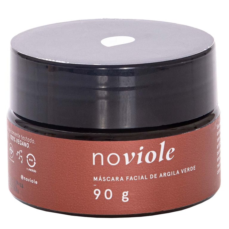 Máscara Facial de Argila Verde Noviole