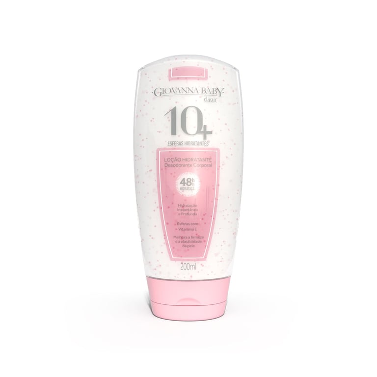 Loção Hidratante Desodorante Corporal Giovanna Baby Classic 10+ 200mL