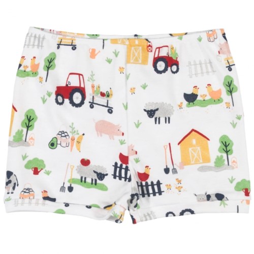 Short para bebê em suedine Farm - Up baby