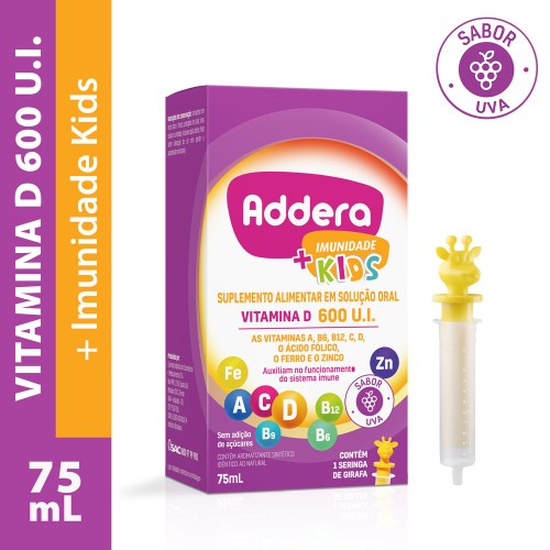 Addera Imunidade Kids 600UI com 75ml