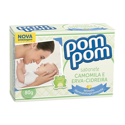 Sabonete Pom Pom Erva Cidreira 80g