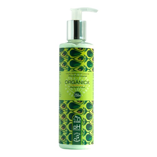 Loção Hidratante Orgânica Puro Vegetal Abacate & Oliva 250ml