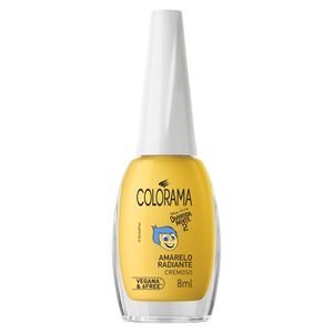 Esmalte Colorama Cremoso Divertamente 2 Amarelo Radiante Vegana & 6Free 8ml