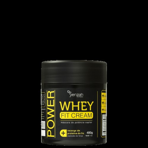 Yenzah Power Whey Fit Cream - Máscara de Reconstrução