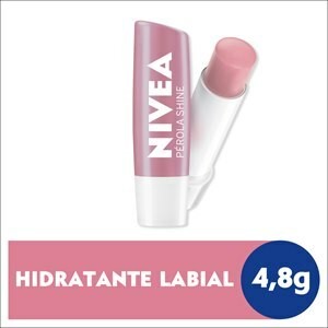 Hidratante Labial Nivea Pérola Shine com 4,8g