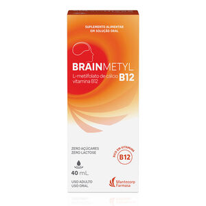 Suplemento Alimentar BrainMetyl Solução Oral 40ml