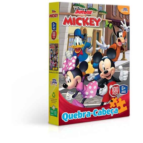 Quebra Cabeça Mickey 100 Peças