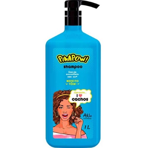 Shampoo Pinapow 1000ml Amo Cachos