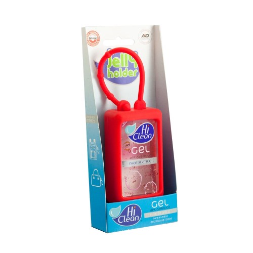 Gel Antisséptico Hi Clean Jelly Holder Extrato De Rosas 70ml