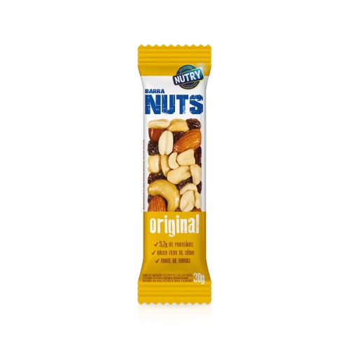 Barra de Cereal Nutry Nuts Original 30g