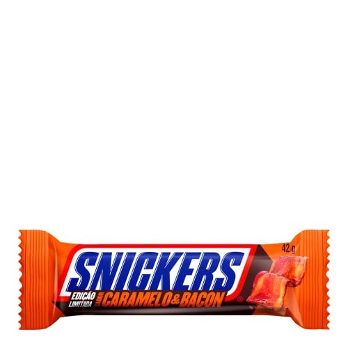 Chocolate Snickers Caramelo E Bacon 42g