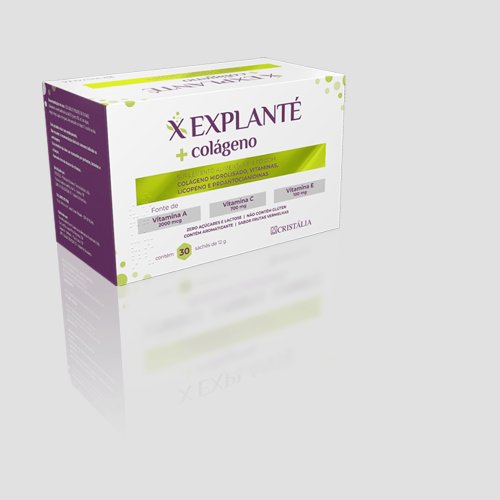 Polivitamínico Explanté + Colágeno 30 sachês de 12g cada