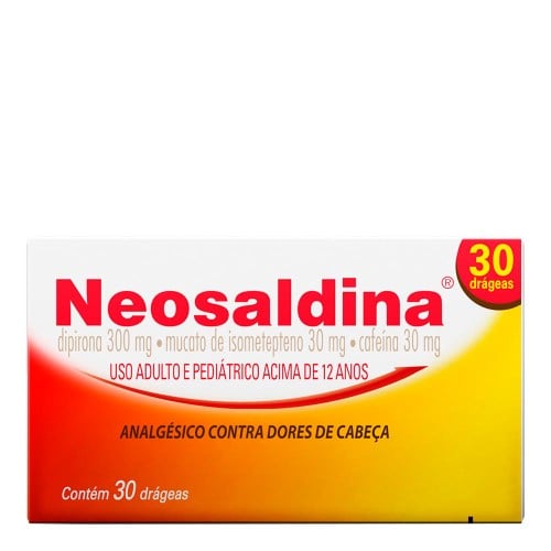 NEOSALDINA 30mg+300mg+30mg x 30drg