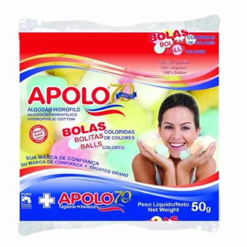 Algodão Apolo Color 50g - Apolo