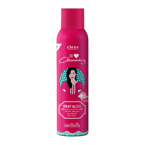 Gloss Extra Brilho Eu amo Charming Spray 150ml