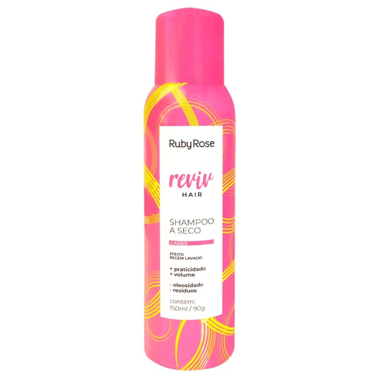 Shampoo a Seco Cassis Reviv Hair Ruby Rose HB-804