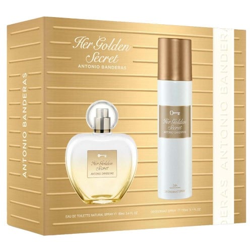 Antonio Bandeiras Kit The Golden Secret Eau de Toilette - Perfume Masculino 100ml + Desodorante 150ml