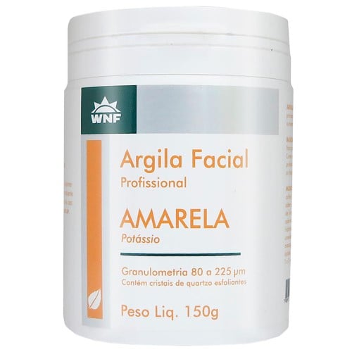 Argila Facial Profissional Amarela 150g – WNF