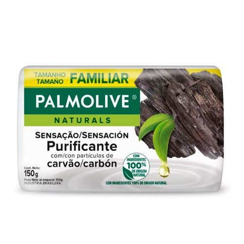 Sabonete Palmolive Sensação Purificante Carvão 150G