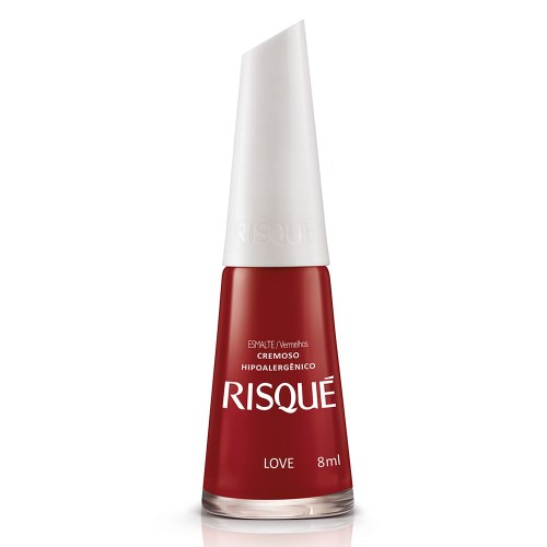 Esmalte Cremoso Risqué Vermelho Love 8ml