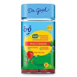 Suplemento Alimentar Dr. Good Multigood Kids com 60 Unidades