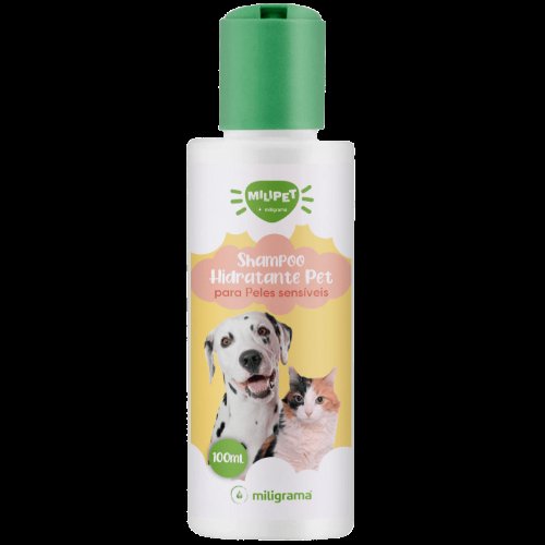 Shampoo Hidratante Pet para Peles Sensíveis 100ml