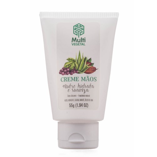 Creme Natural para as Mãos 55g – Multi Vegetal