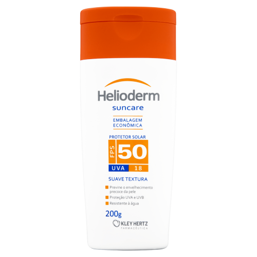 Protetor Solar Corporal Helioderm 2 em 1 Fps50 200ml