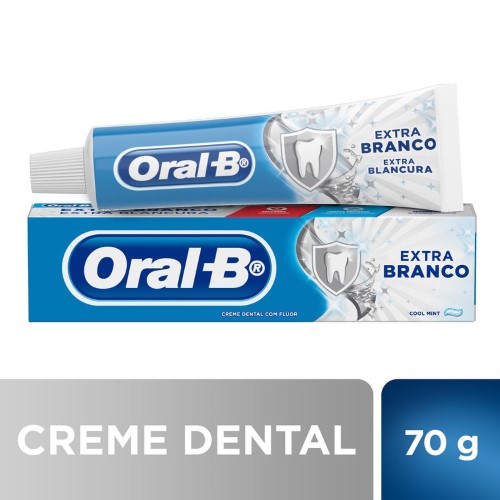 Creme Dental Oral-B Extra Branco 70g