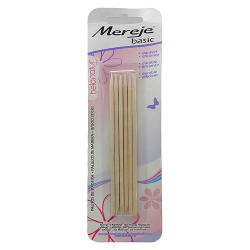 Palitos Basic Merheje - Palitos de Madeira para Unhas