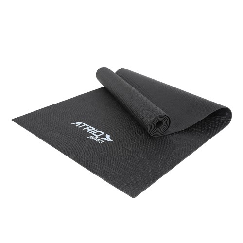 Tapete De Yoga Pvc Preto Atrio - ES311