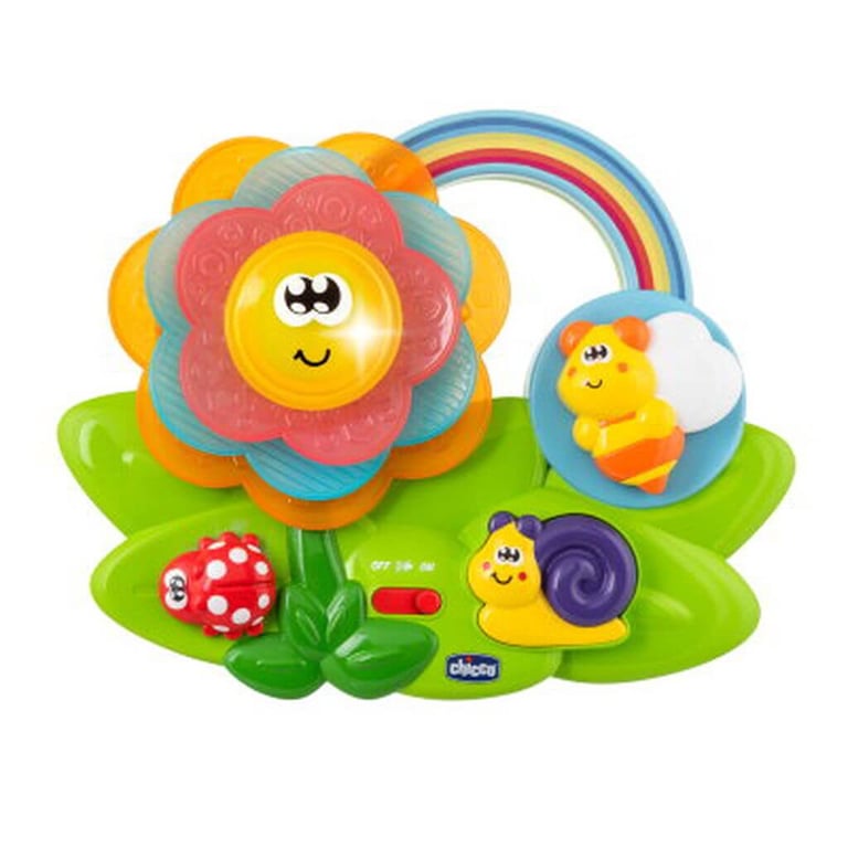 Brinquedo Educativo Flor Sensorial Com Luz E Som Chicco