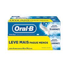 Creme Dental Oralb Ext Branco Bicarbon 70G C4