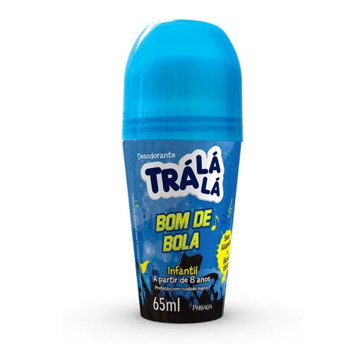 Desodorante Rollon Infantil Trá Lá Lá Bom De Bola 65ml